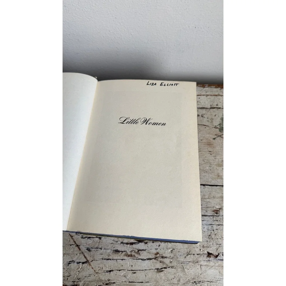 Little Women Louisa May Alcott 1981 Illustrated Junior Library Hardcover